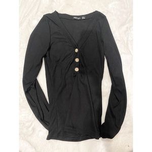 Black button up long sleeve